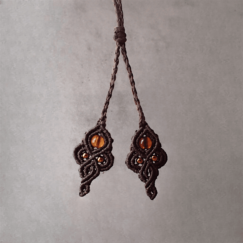 羽毛樹脂封入標本ネックレス | 10枚目