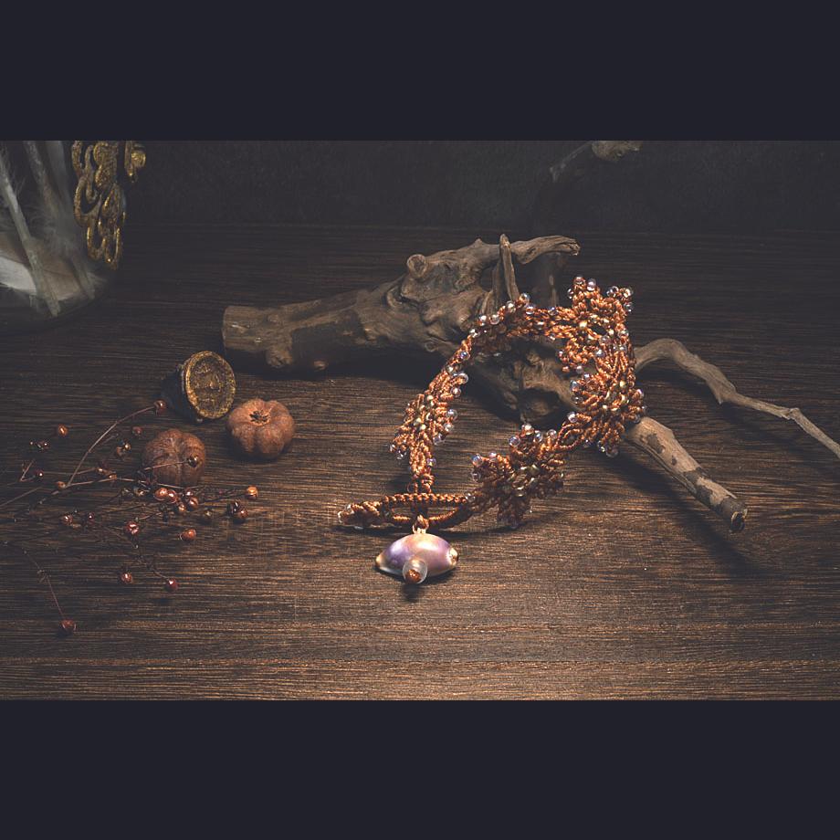 タカラガイマクラメブレスレット S | 8枚目