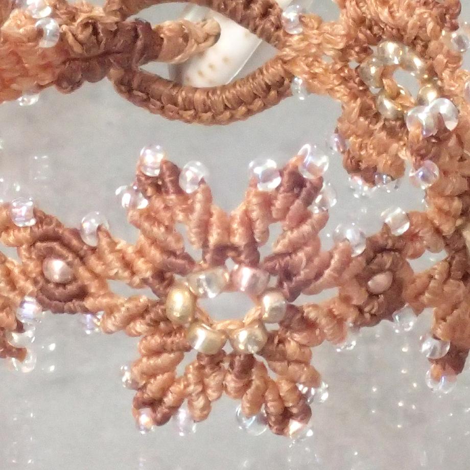 タカラガイマクラメブレスレット S | 5枚目