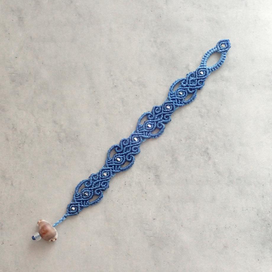 タカラガイマクラメブレスレット S | 11枚目