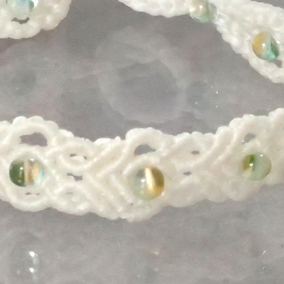 巻貝マクラメブレスレット S | 5枚目