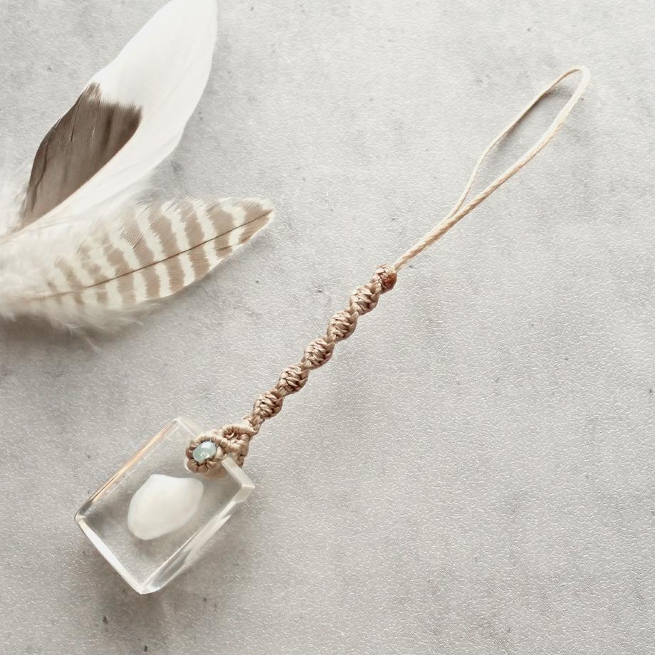 耳石樹脂封入標本ストラップ | 5枚目