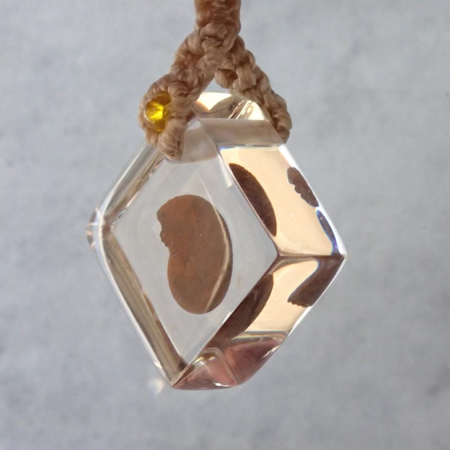 アンモナイト樹脂封入標本ストラップ | 4枚目