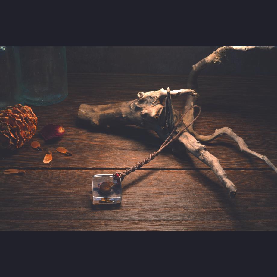 アンモナイト樹脂封入標本ストラップ | 6枚目