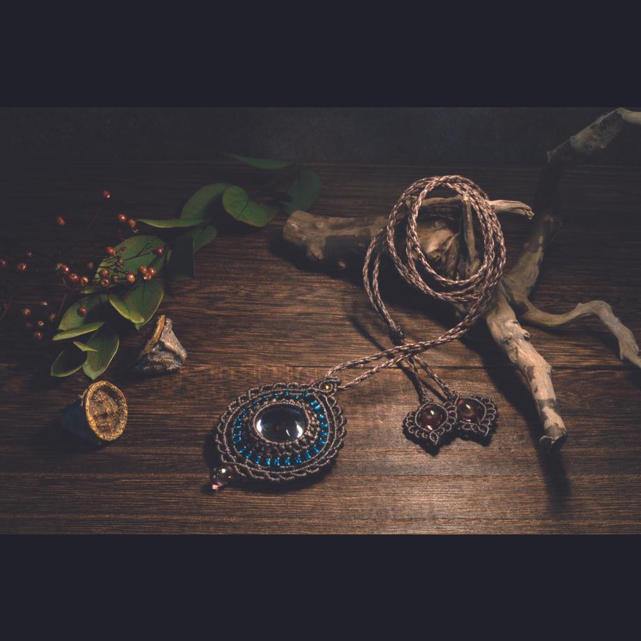 トビケラ類樹脂封入標本ネックレス | 7枚目