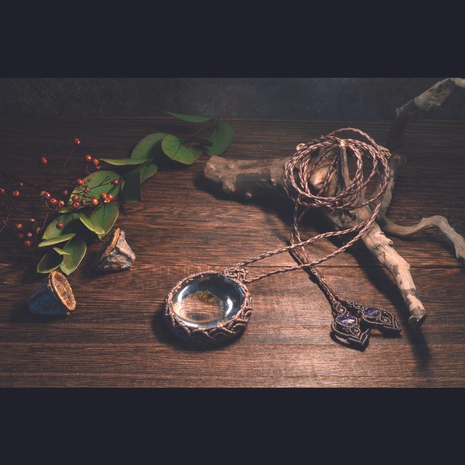 カニ類樹脂封入標本ネックレス | 11枚目