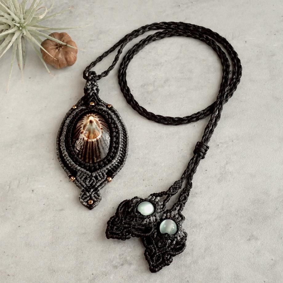 カサガイ類ネックレス | 5枚目