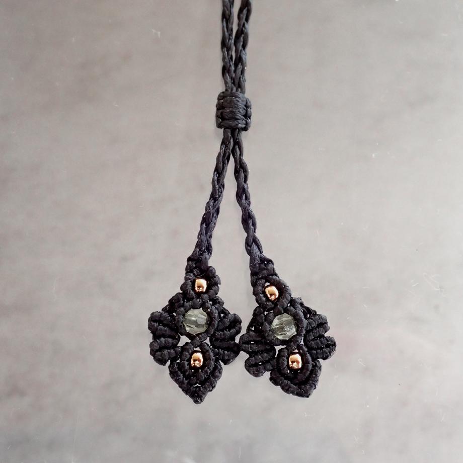 天然石樹脂封入標本ネックレス | 6枚目