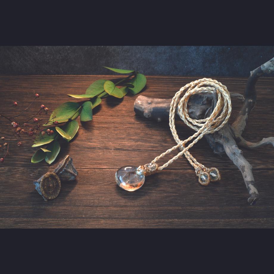 等脚類樹脂封入標本ネックレス | 7枚目