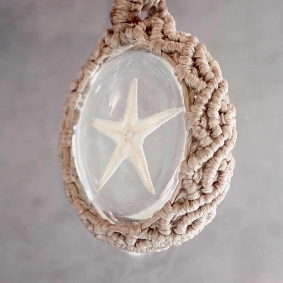 ヒトデ類樹脂封入標本ネックレス | 9枚目