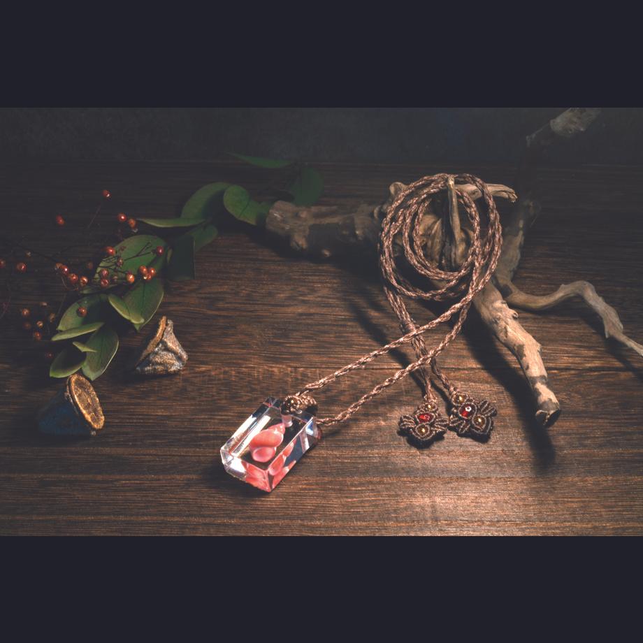 巻貝類樹脂封入標本ネックレス | 7枚目