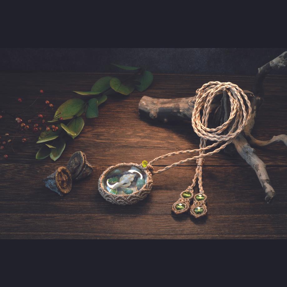 巻貝類樹脂封入標本ネックレス | 7枚目