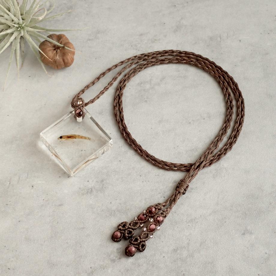 魚類樹脂封入標本ネックレス1枚目の画像