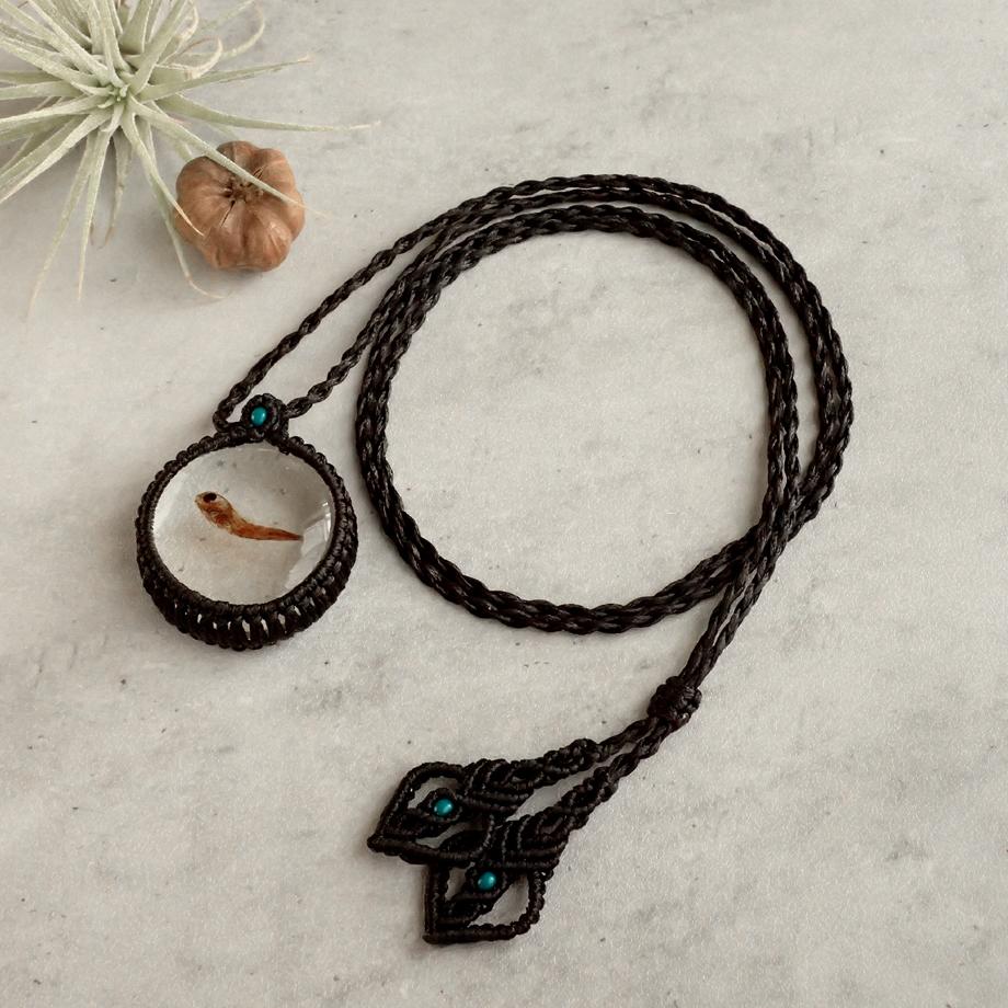 魚類樹脂封入標本ネックレス | 5枚目