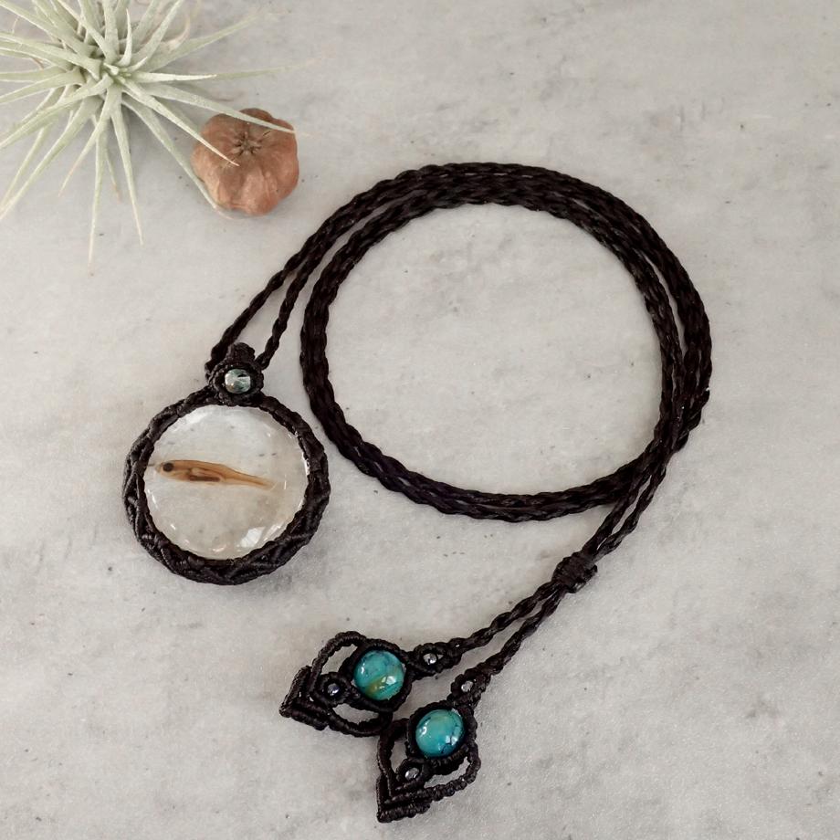 魚類樹脂封入標本ネックレス | 5枚目