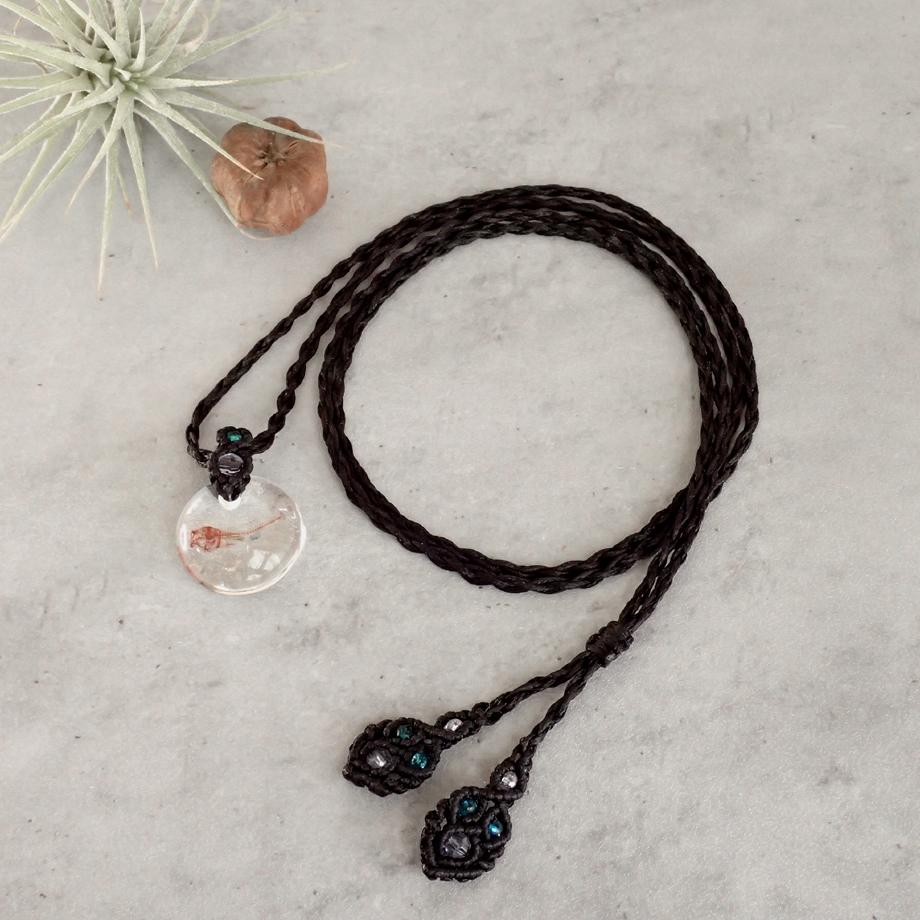 魚類単色染色樹脂封入標本ネックレス | 5枚目