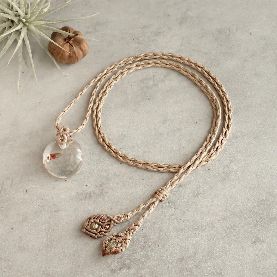 魚類単色染色樹脂封入標本ネックレス | 5枚目