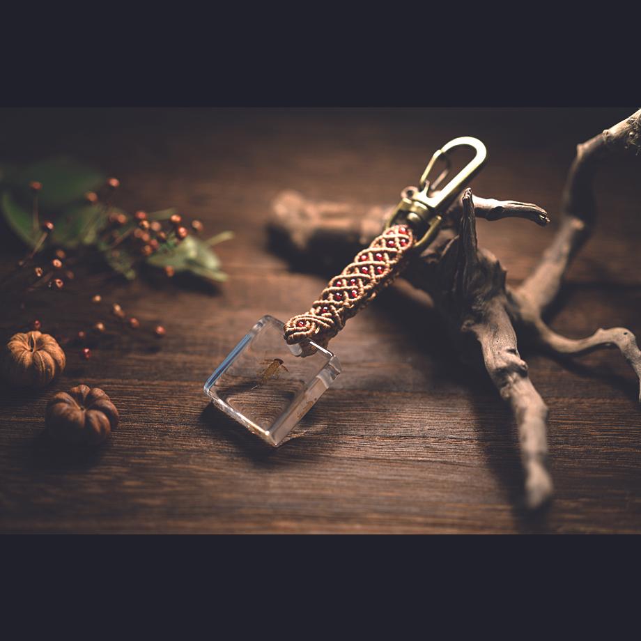 カゲロウ類樹脂封入標本キーホルダー | 11枚目