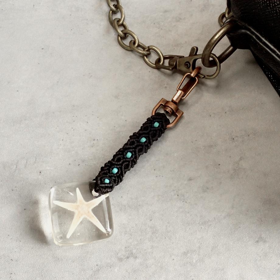 ヒトデ類樹脂封入標本キーホルダー | 6枚目