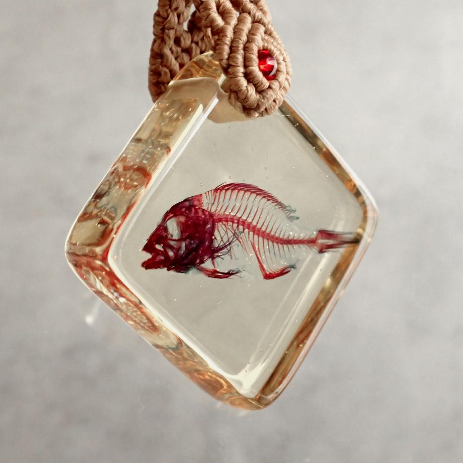 魚類単色染色樹脂封入標本キーホルダー | 7枚目