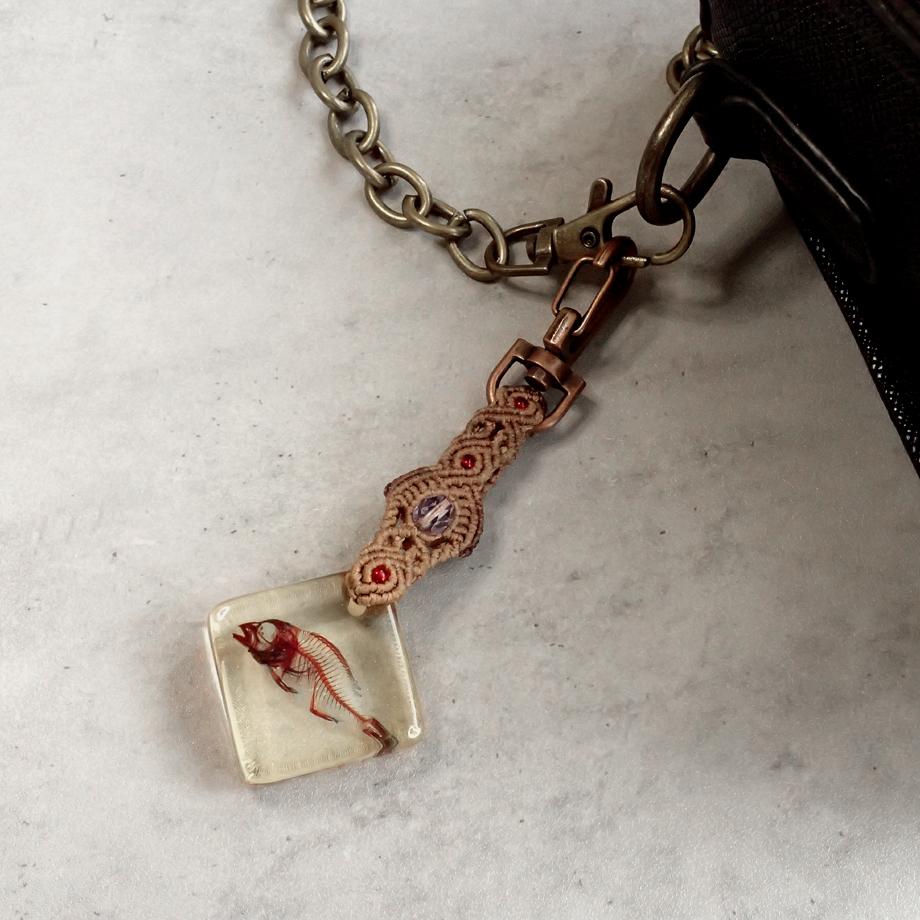 魚類単色染色樹脂封入標本キーホルダー | 10枚目