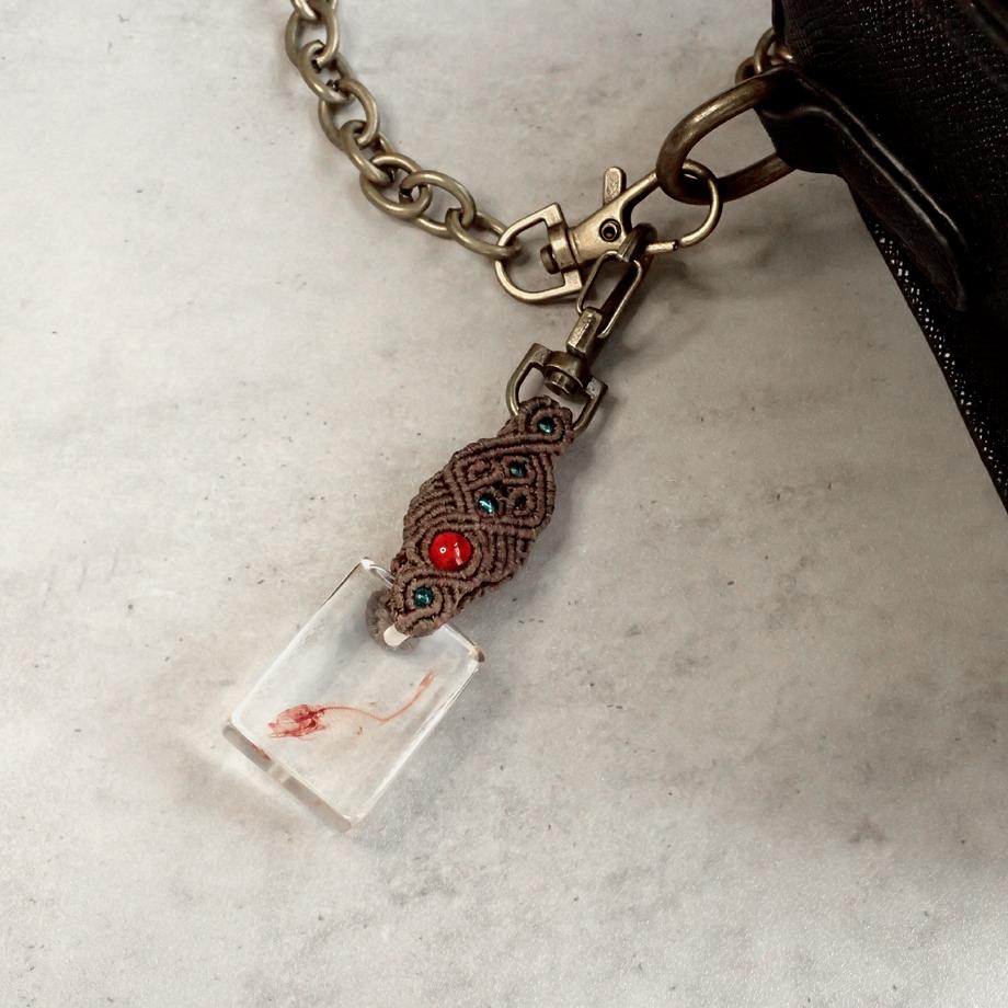 魚類単色染色樹脂封入標本キーホルダー | 6枚目