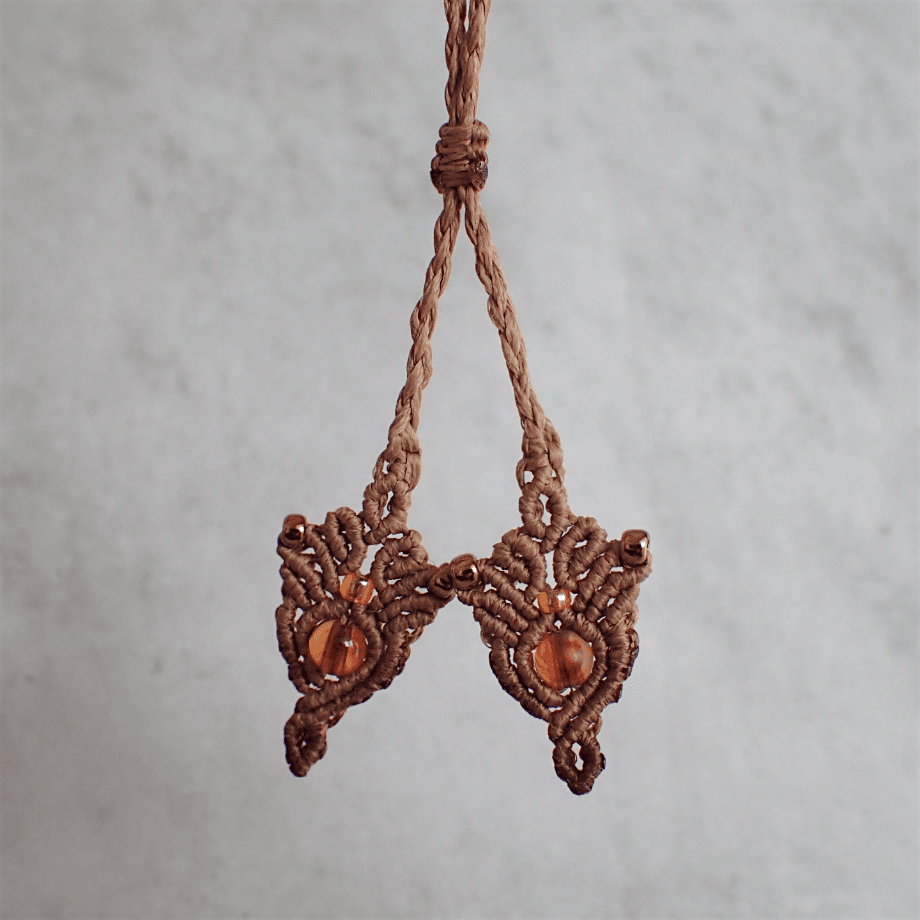 羽毛樹脂封入標本ネックレス | 10枚目