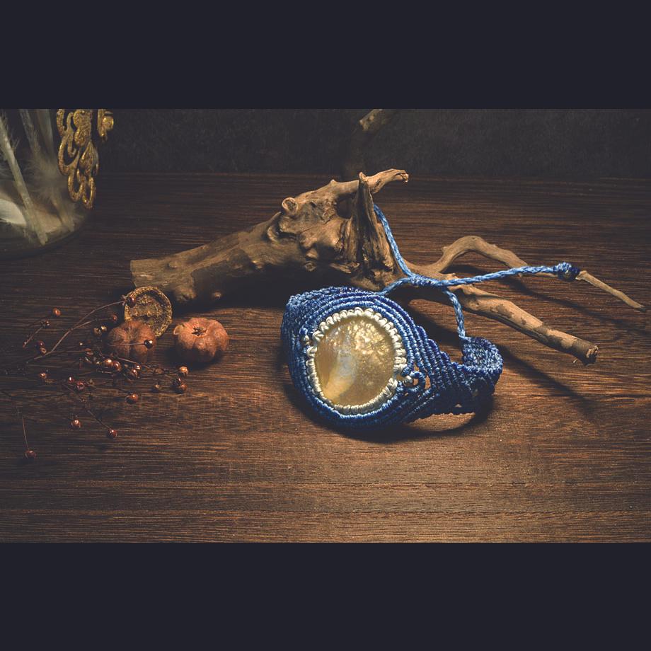 ナミマガシワマクラメブレスレット L | 12枚目