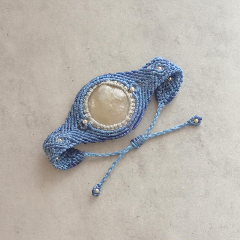 ナミマガシワマクラメブレスレット L | 11枚目