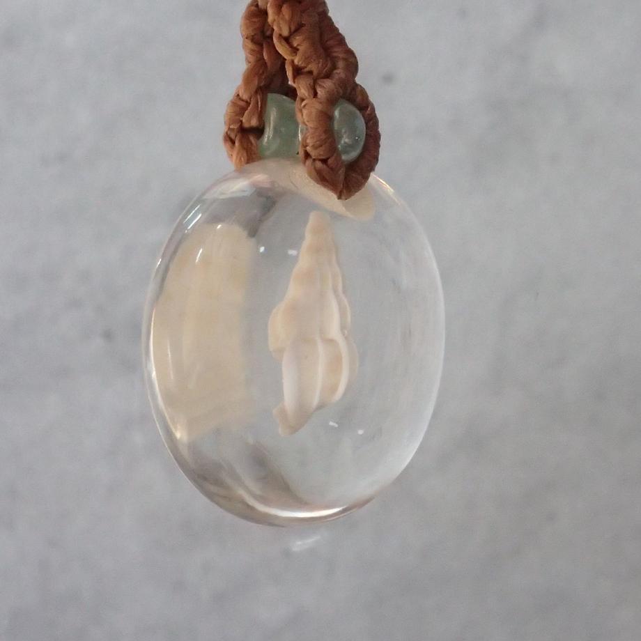 巻貝類樹脂封入標本ストラップ | 3枚目