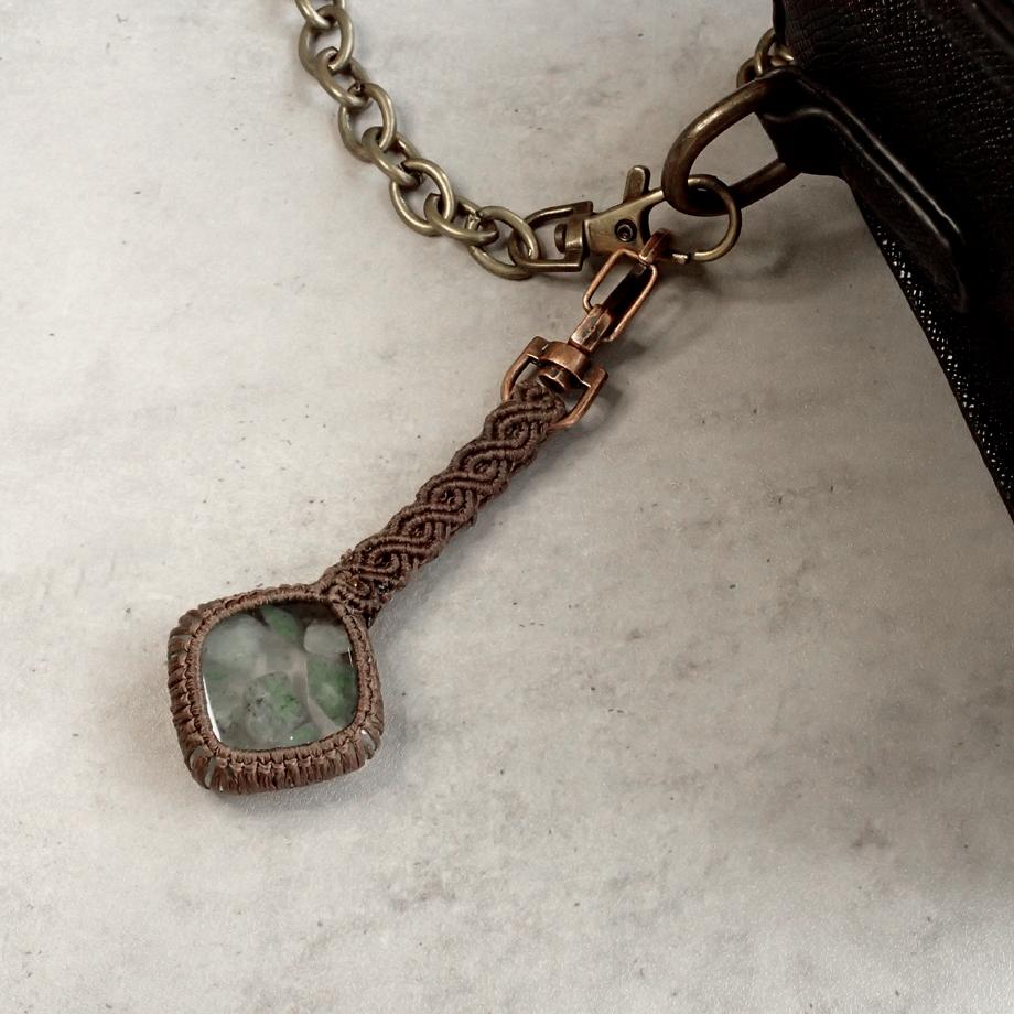 天然石樹脂封入標本キーホルダー | 6枚目