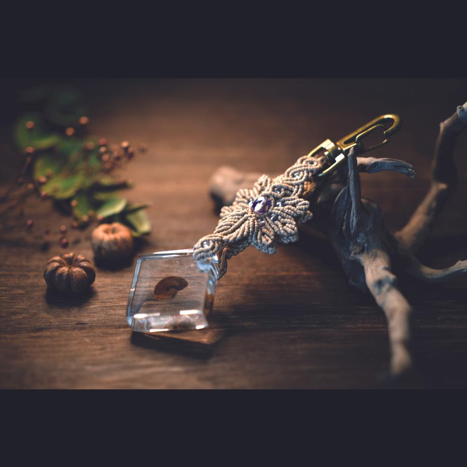 アンモナイト樹脂封入標本キーホルダー | 11枚目