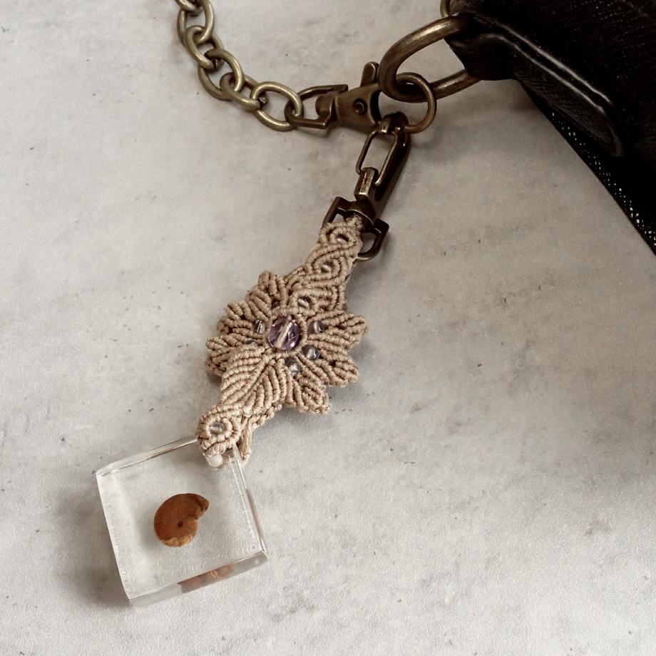 アンモナイト樹脂封入標本キーホルダー | 10枚目