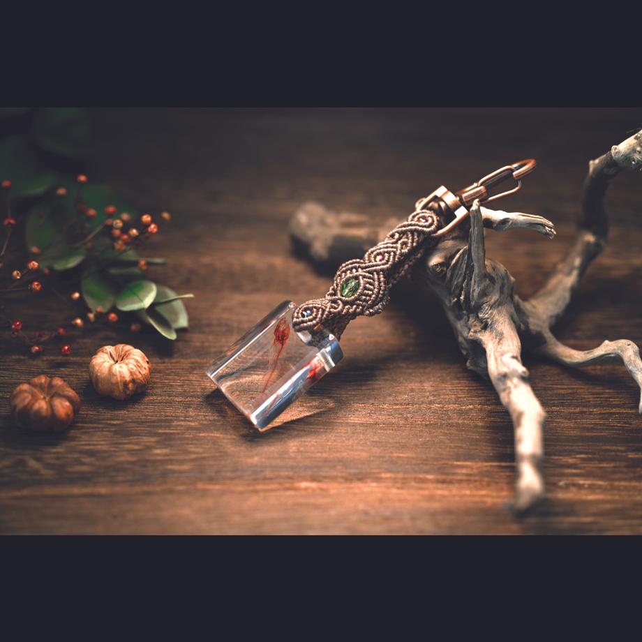 魚類単色染色樹脂封入標本キーホルダー | 11枚目